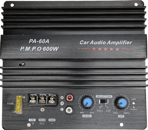 Carte D Ampli Amplificateur Haute Puissance Audio De Voiture 600W