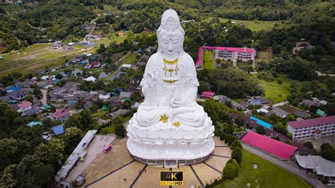 Wat Huay Pla Kang The Largest Guan Yin In Thailand At A Height Of