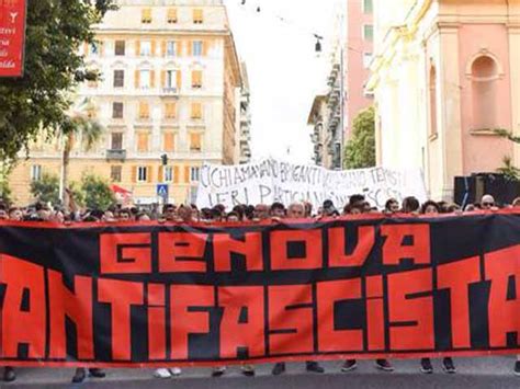 Genova Corteo Antifascista In Ricordo Del 30 Giugno 1960 Liguria Oggi