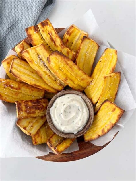 Air Fryer Plantains - Charisse Yu