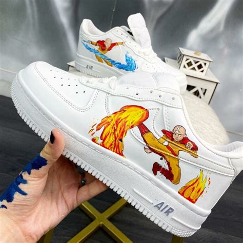 Aang Air Force 1 Custom Kingshooz Shop