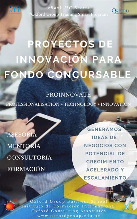 Proyectos de Innovación para Fondo Concursable PROINNOVATE Oxford