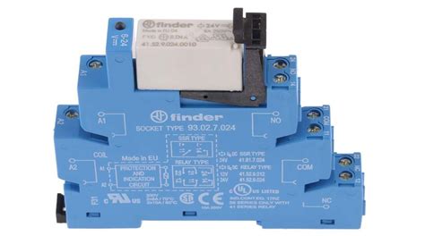 38 52 7 024 0050 Finder 38 Series Interface Relay DIN Rail Mount