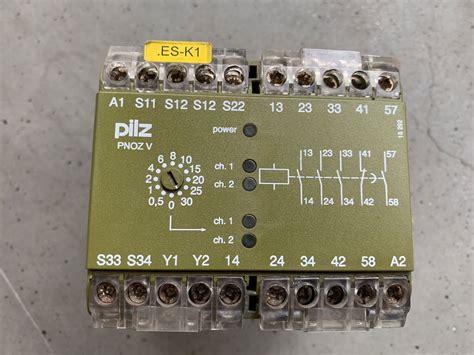 PILZ PNOZ V Sicherheitsrelais 774790 30s 24 VDC 8 NA1M 5386 EBay