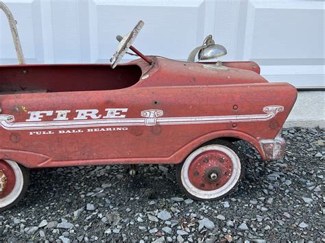 Vintage1950’a Murray Pedal Car Vintage Pedal Car Fire Truck Ebay