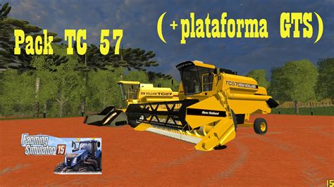 Pack New Holland TC 57 Farming Simulator 15 YouTube