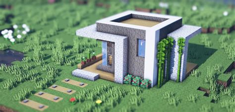 Minecraft Small Acacia Wood Modern House Ideas And Design