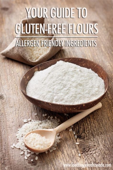 The Fbc Guide To Using Gluten Free Flours Food Bloggers Of Canada