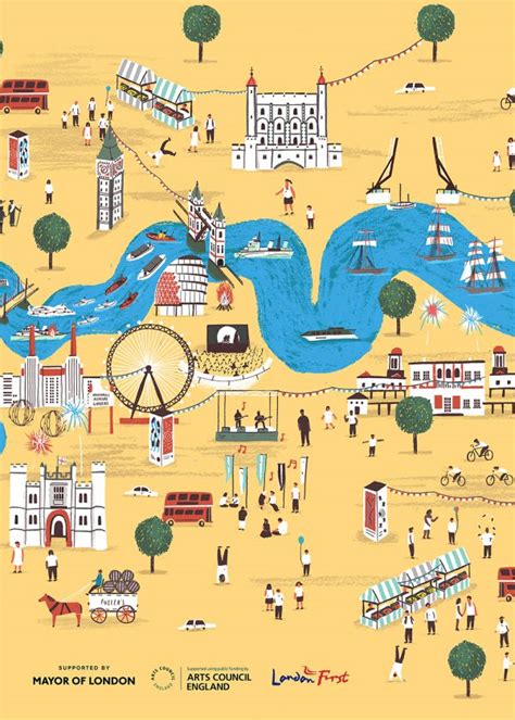 Top 5 Illustrated Maps Of London