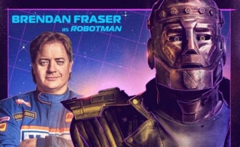 Doom Patrol Brendan Fraser Debuts As Robotman In New Teaser