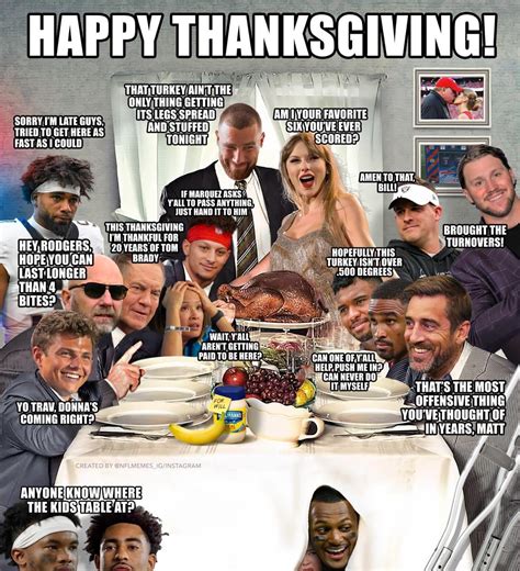 Happy Thanksgiving! : r/nflmemes