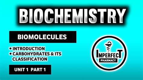 Carbohydrates Biomolecules Biochemistry B Pharma Nd Semester