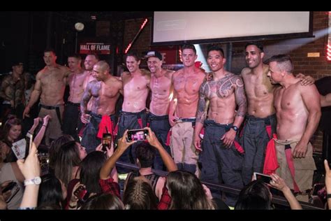 Vancouver Firefighters Selection Party For Hottest Calendar