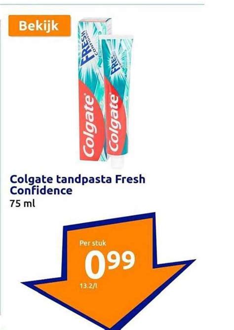 Colgate Tandpasta Fresh Confidence Aanbieding Bij Action 1Folders Nl