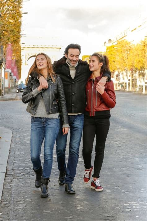 Photo Exclusif Rendez Vous Avec Anthony Delon Et Ses Filles Loup Et