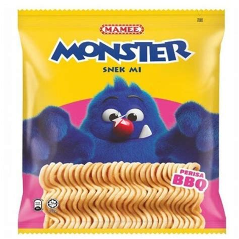 Buy Mamee Monster Noodle Snack Spicy Flavour 25g Malaysian