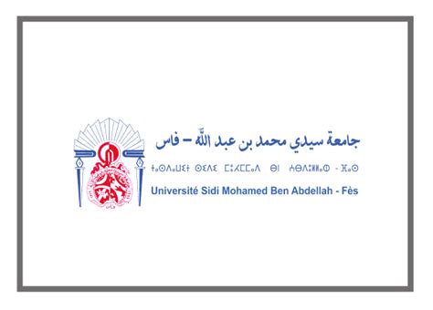 Université Sidi Mohamed Ben Abdellah - Mehmed