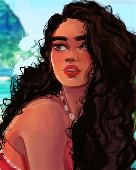 Sarah Moustafa Disney Moana Disney Princess Fan Art Disney Princess