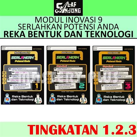 Modul Inovasi 9 Serlahkan Potensi Anda Reka Bentuk Dan Teknologi