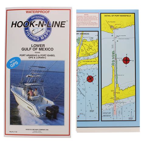 Hook N Line F126 Lower Gulf Of Mexico Offshore Fishing Map Shop