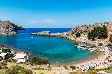 Saint Paul And Paralia Agios Pavlos The Most Famous Beach Of Rhodes