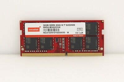 New Innodisk Gb Ddr Wt Sodimm M S Bgs O Ik Wide Temerature