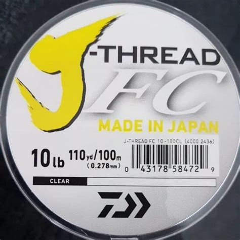 Daiwa J Thread Fc Fluorocarbon Leader Line M M Made In Japan Lazada