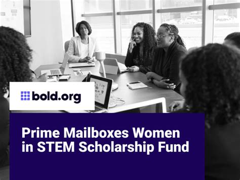 Prime Mailboxes Women In Stem Scholarship Fund Bold Org