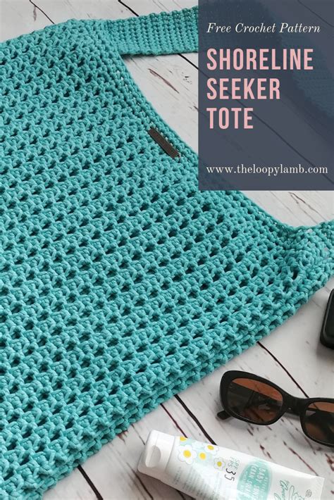 Crochet Beach Bag Free Pattern Shoreline Seeker Tote Bag