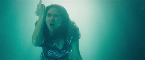 Underwater Scene Salma Hayek Hitman Bodyguard Underwater Wife