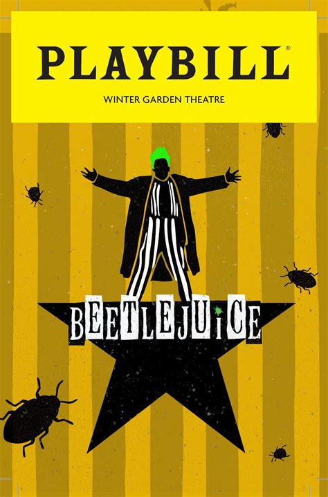 My Beetlejuice Playbill Contest Submission Rbroadway