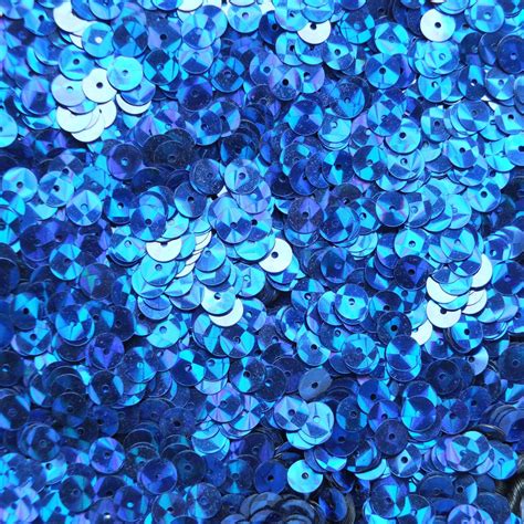 6mm Sequins Royal Blue Prism Metallic Sequinsusa