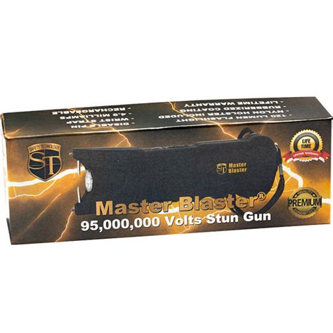 Master Blaster Stun Gun - 4.9 Milliamps for Powerful Self-Defense