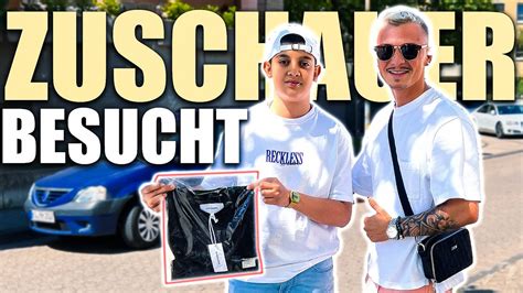 ZUSCHAUER GLÜCKLICH MACHEN Gewinnspiel persönlich übergeben YouTube