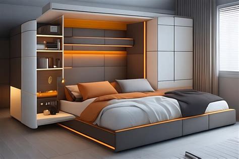 Premium AI Image | Unveiling Modern and Best Modular bedroom Designs ...