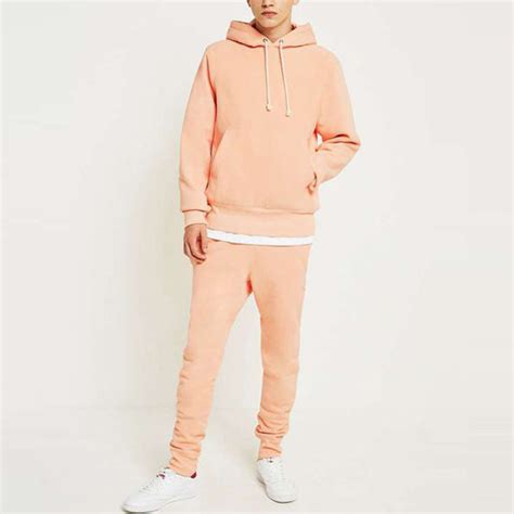 China High Quality Clothing Manufacturers Men′s Plain Adjustable Hoody Jogging Suit - China ...