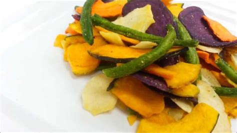 Mrsmays Vegetable Mix Vacuum Fried Veggie Chips 4oz Youtube