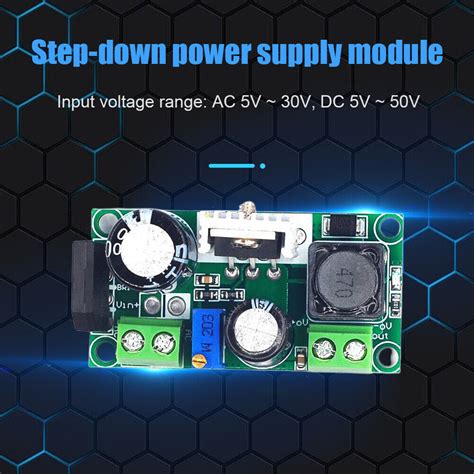 AC DC To DC Buck Step Down Converter Module 35W Step Down Power Supply