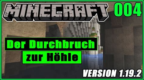 Minecraft DE Wir graben uns DURCH bis zur HÖHLE Let s Play