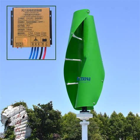 400w 500w 600w 12v24v Vertical Wind Power Turbine Generator With Meglev