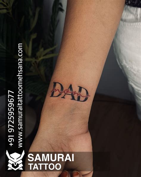 Mom Dad Tattoo Design Get Inked With Love And Honor Find Your