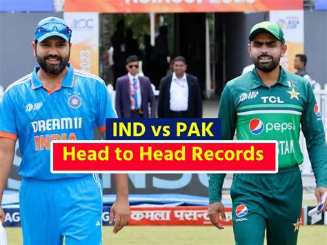 Ind Vs Pak Head To Head Record क्या आज 8 वी बार पाकिस्तान को पटखनी देगा भारत जानिए वर्ल्ड कप