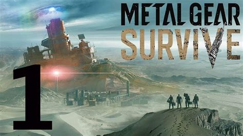 Metal Gear Survive Walkthrough Story Part 1 Introduction Youtube