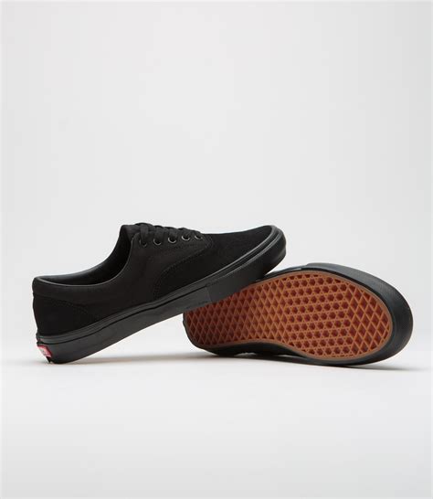 Vans Skate Era Shoes Black Black Flatspot