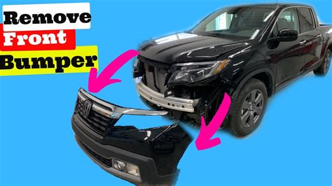 How To Remove Front Bumper Honda Ridgeline 2nd Generation YouTube