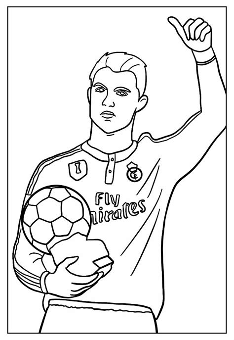 Desenhos Do Real Madrid Para Colorir Bora Colorir