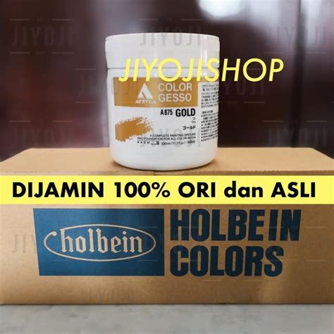 Jual Cat Holbein Prada Jepang A Gold Color Gesso Cat Prada Emas