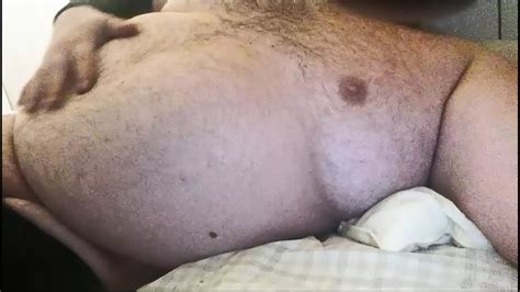 Hot Superchub Showing Himself Off With His Uncut Cock In Bed Xhamster