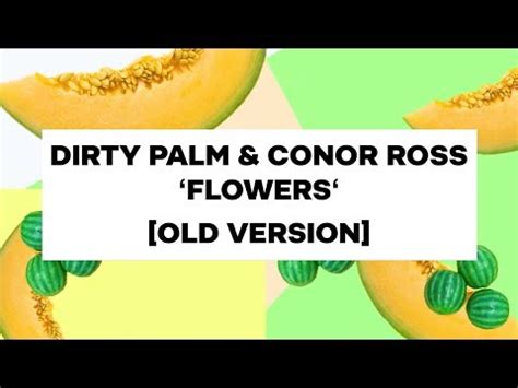 Dirty Palm Conor Ross Flowers Old Version Fm Edit YouTube