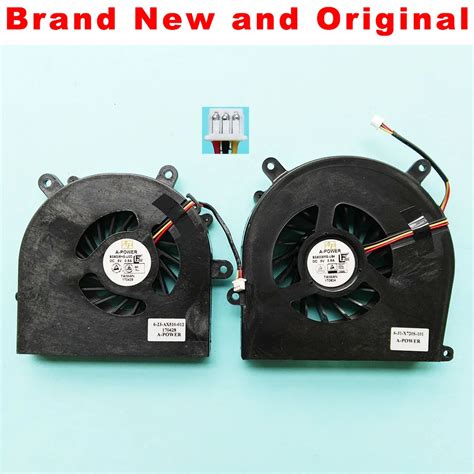 New Original Laptop Gpu Cpu Cooling Fan For Clevo Sager Np Np